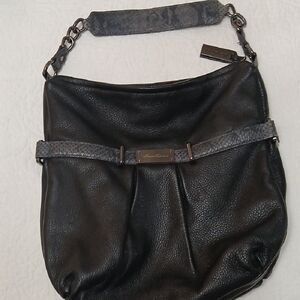 Kenneth Cole Chain Of Command Hobo Purse Like New!